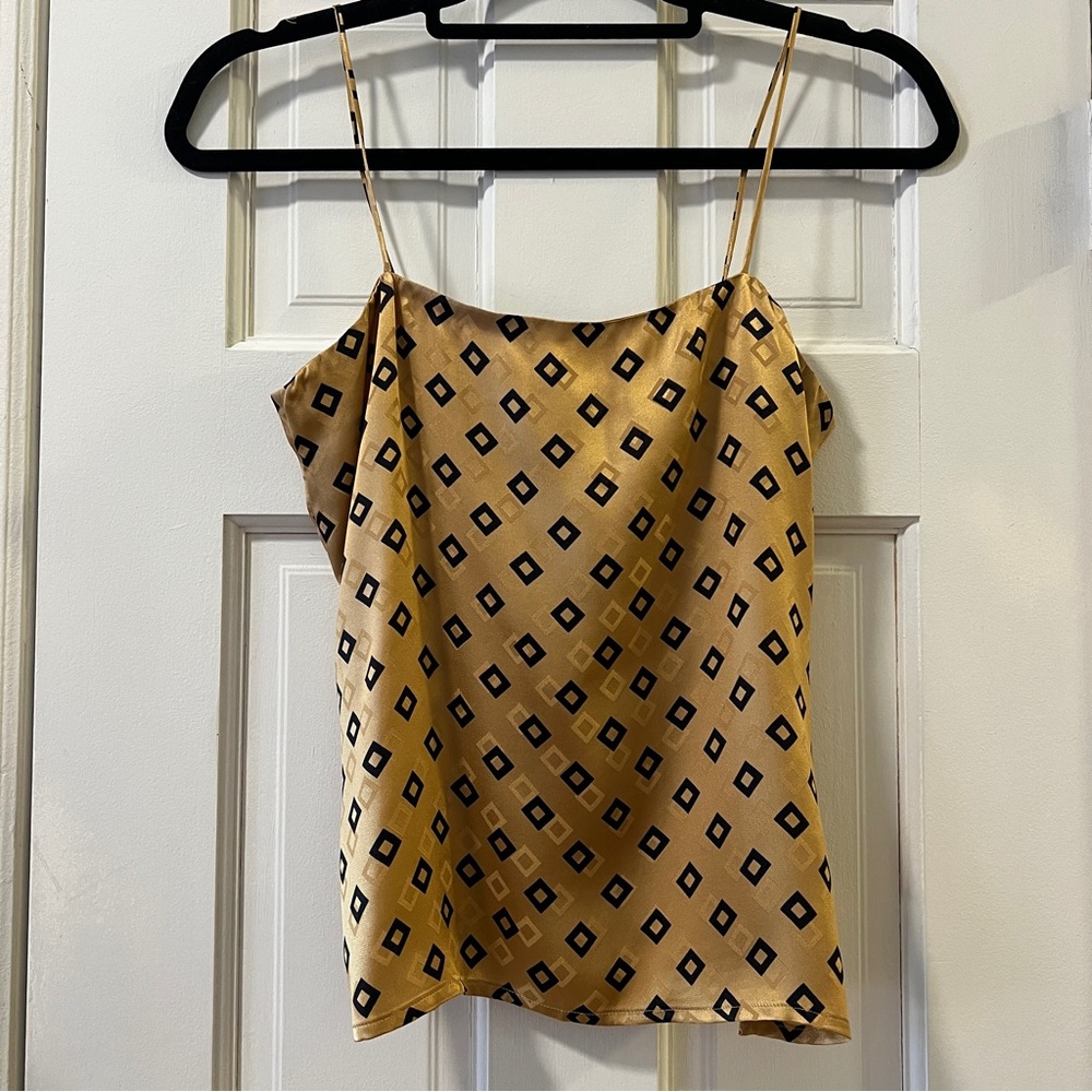 Vintage 100% silk top
